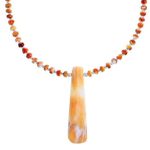 Genuine Sterling Silver Oyster Shell Bead Necklace DX116082